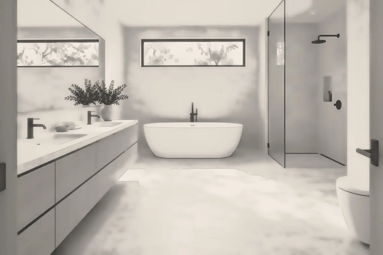 Bathroom: 3D model